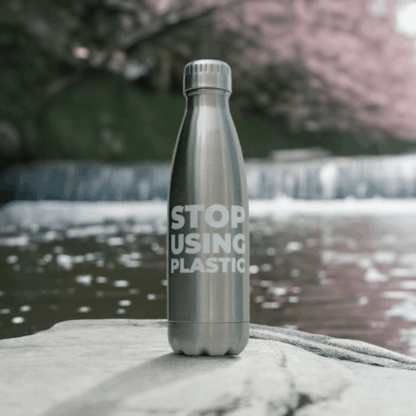 reusable products for sustainable living: reusable drinks bottle